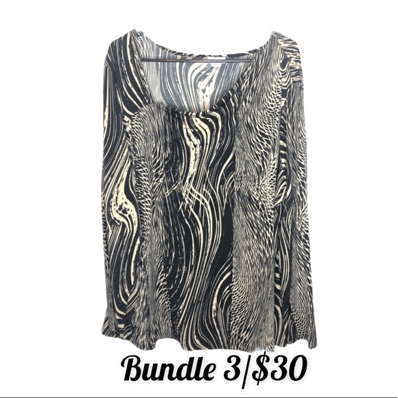 Jaclyn Smith Tops - Jaclyn Smith long sleeve blouse size 3X